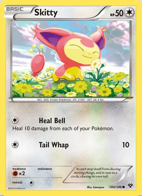 Image of Skitty XY (XY) #104