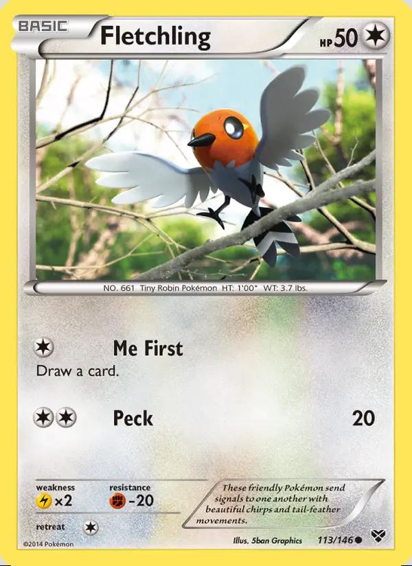 Image of Fletchling XY (XY) #113