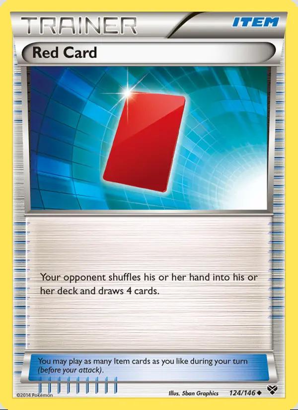 Image of Red Card XY (XY) #124