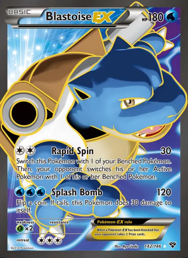 Image of Blastoise-EX XY (XY) #142