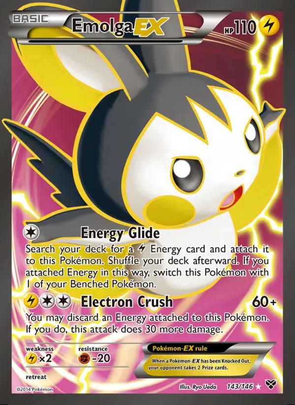 Image of Emolga-EX XY (XY) #143