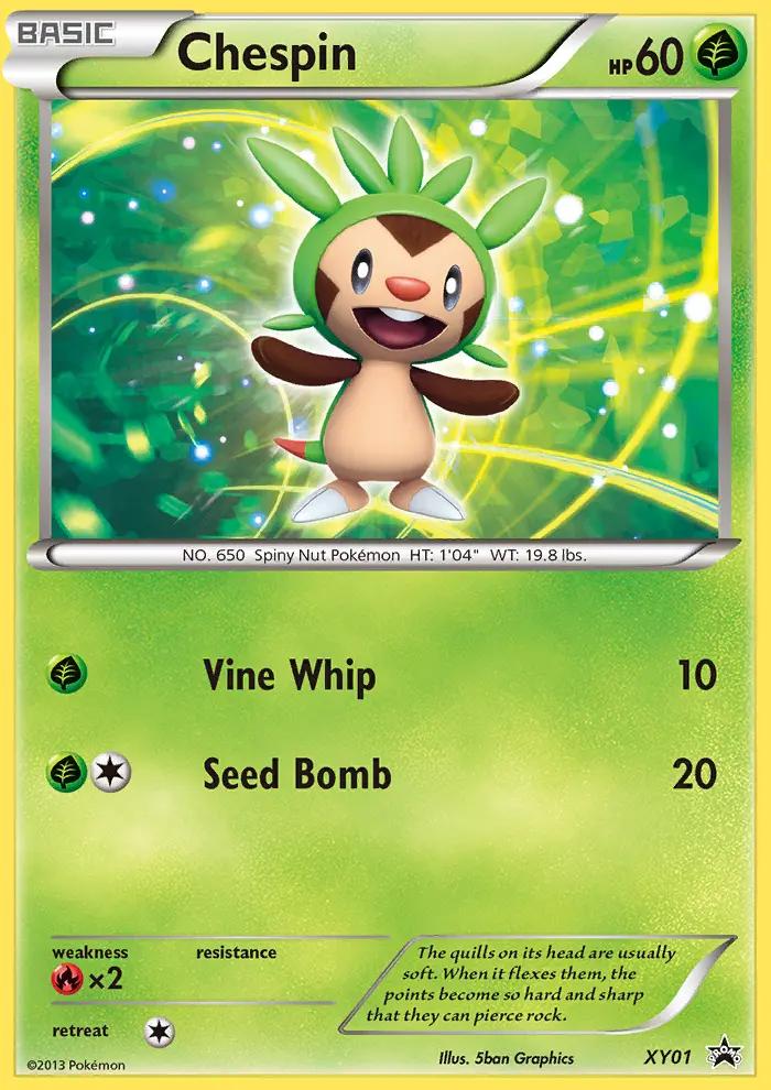 Image of Chespin XY Promos (XYP) #XY01