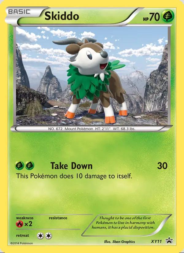Image of Skiddo XY Promos (XYP) #XY11