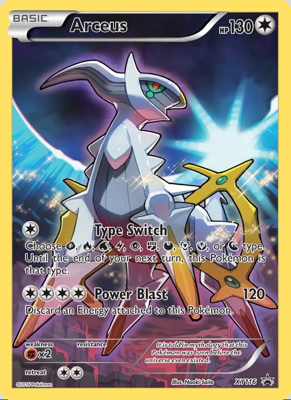 Image of Arceus XY Promos (XYP) #XY116