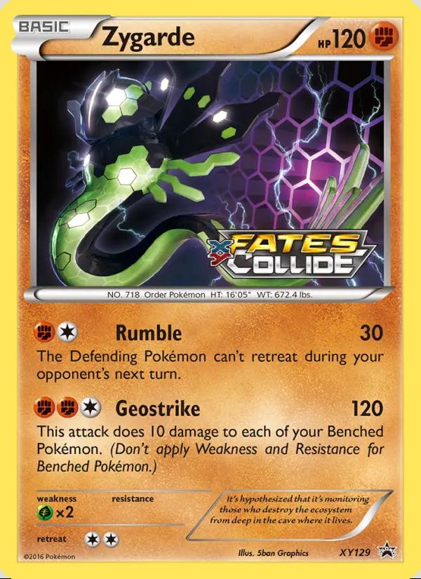 Image of Zygarde XY Promos (XYP) #XY129