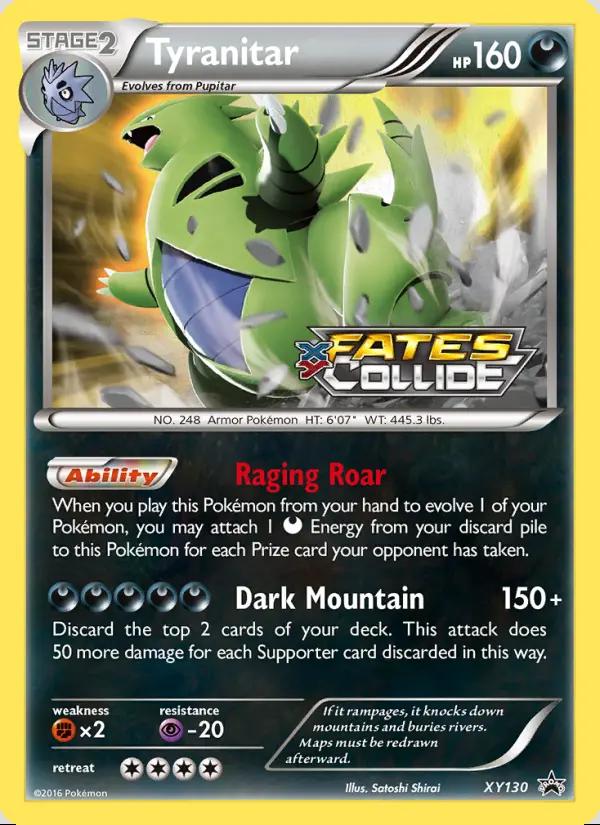 Image of Tyranitar XY Promos (XYP) #XY130