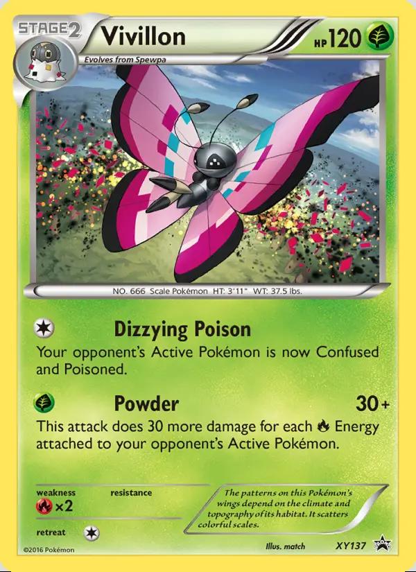 Image of Vivillon XY Promos (XYP) #XY137