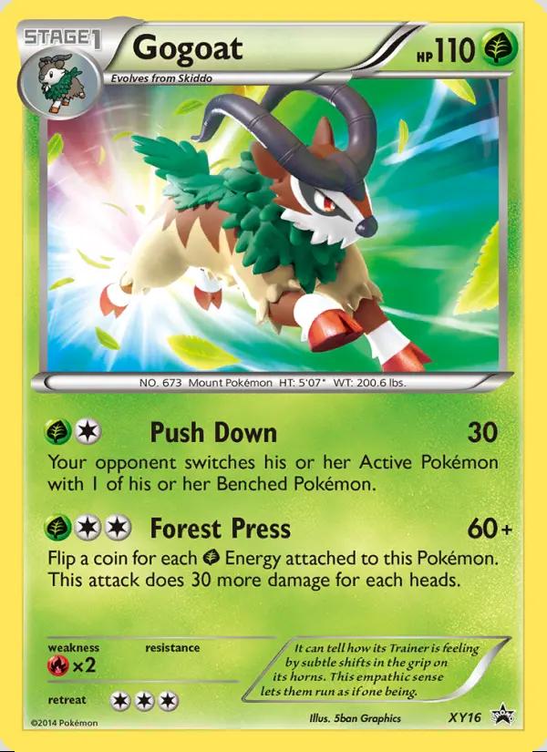 Image of Gogoat XY Promos (XYP) #XY16
