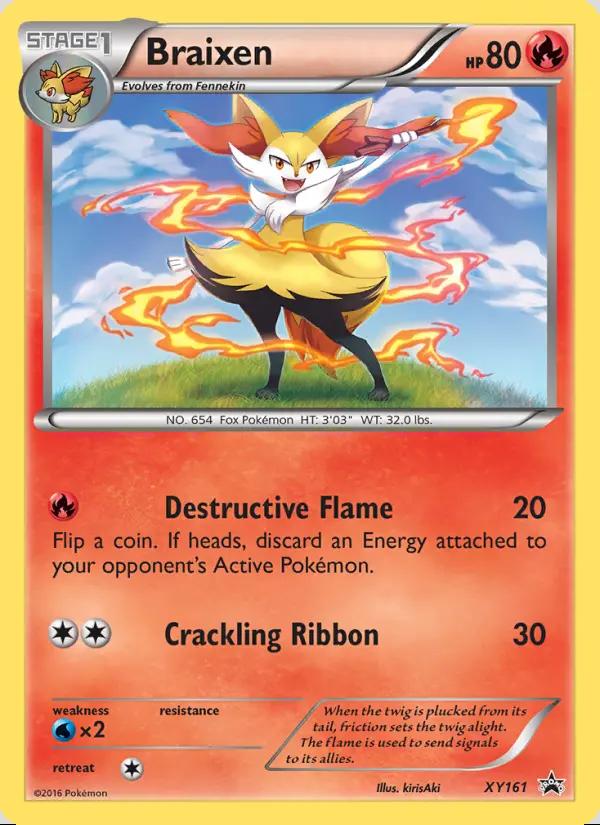Image of Braixen XY Promos (XYP) #XY161