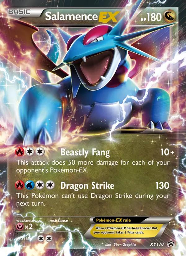 Image of Salamence-EX XY Promos (XYP) #XY170