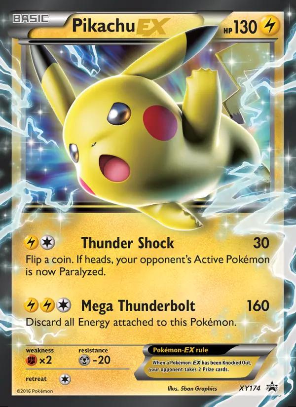 Image of Pikachu-EX XY Promos (XYP) #XY174