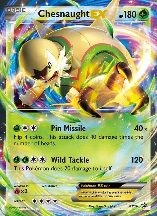 Image of Chesnaught-EX XY Promos (XYP) #XY18