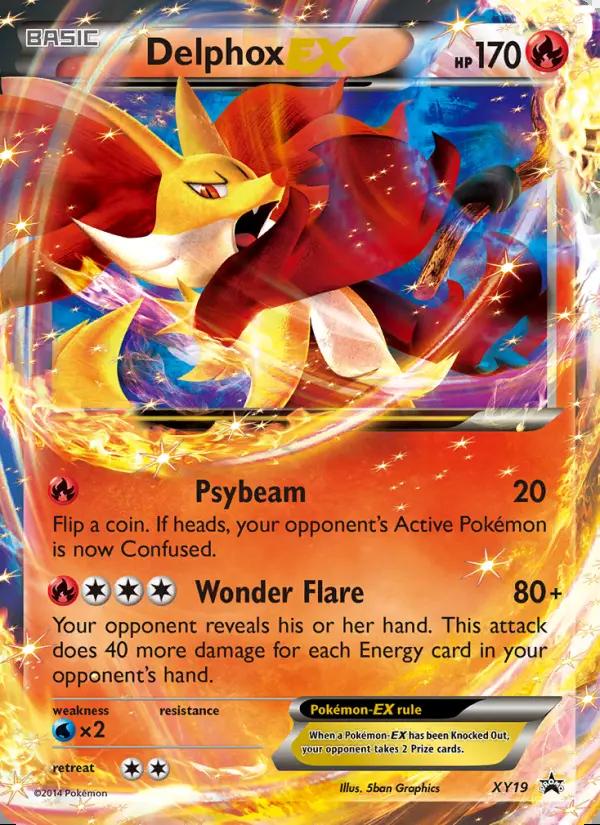 Image of Delphox-EX XY Promos (XYP) #XY19