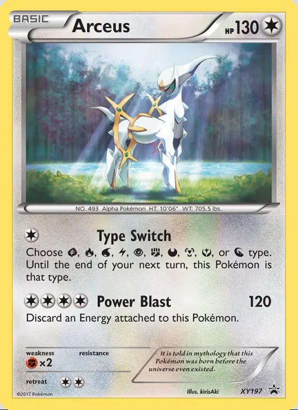 Image of Arceus XY Promos (XYP) #XY197