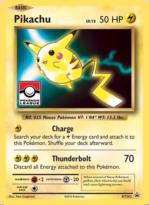 Image of Pikachu XY Promos (XYP) #XY202