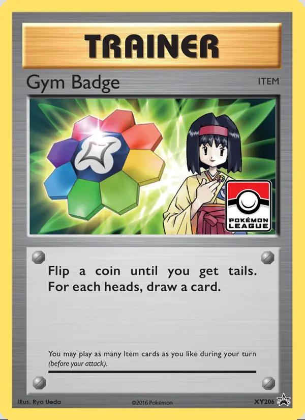 Image of Gym Badge XY Promos (XYP) #XY206