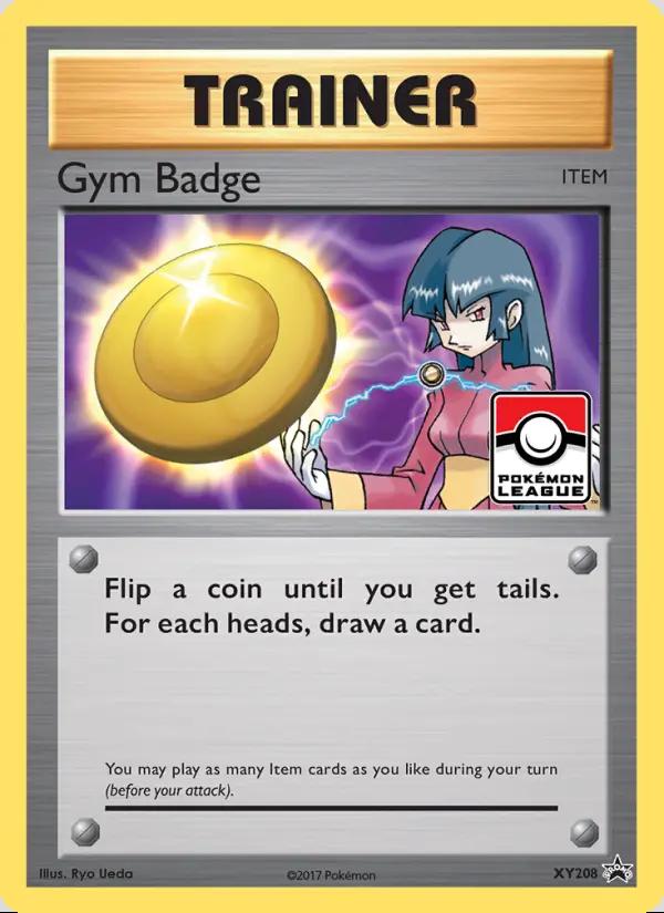 Image of Gym Badge XY Promos (XYP) #XY208