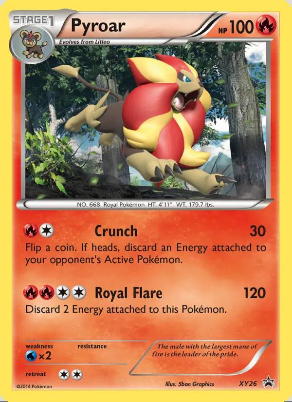 Image of Pyroar XY Promos (XYP) #XY26