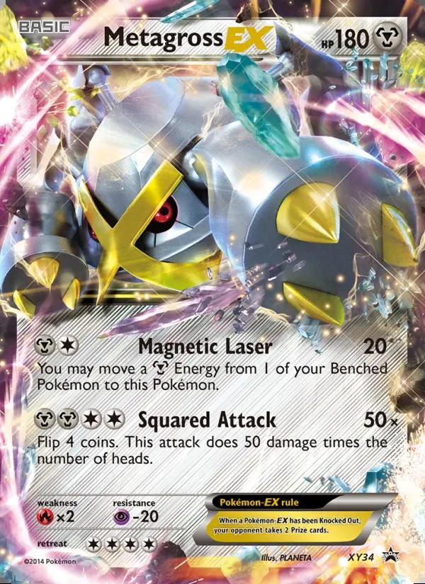 Image of Metagross-EX XY Promos (XYP) #XY34