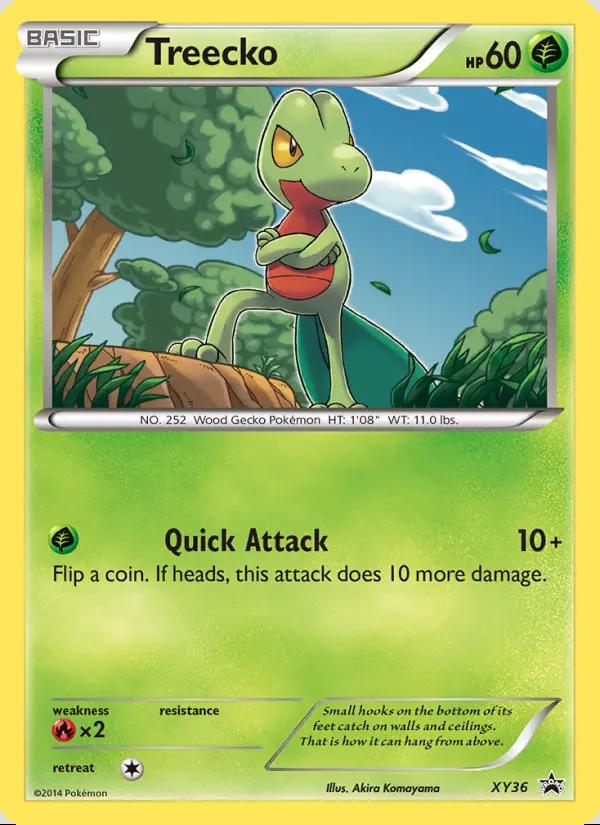 Image of Treecko XY Promos (XYP) #XY36