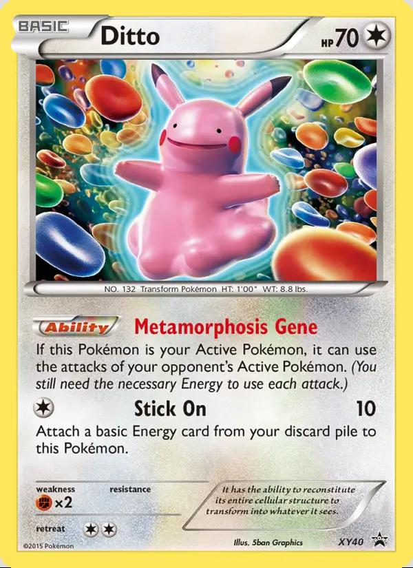 Image of Ditto XY Promos (XYP) #XY40