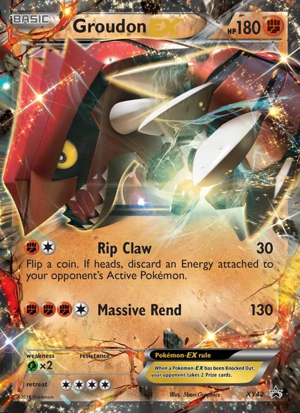 Image of Groudon-EX XY Promos (XYP) #XY42