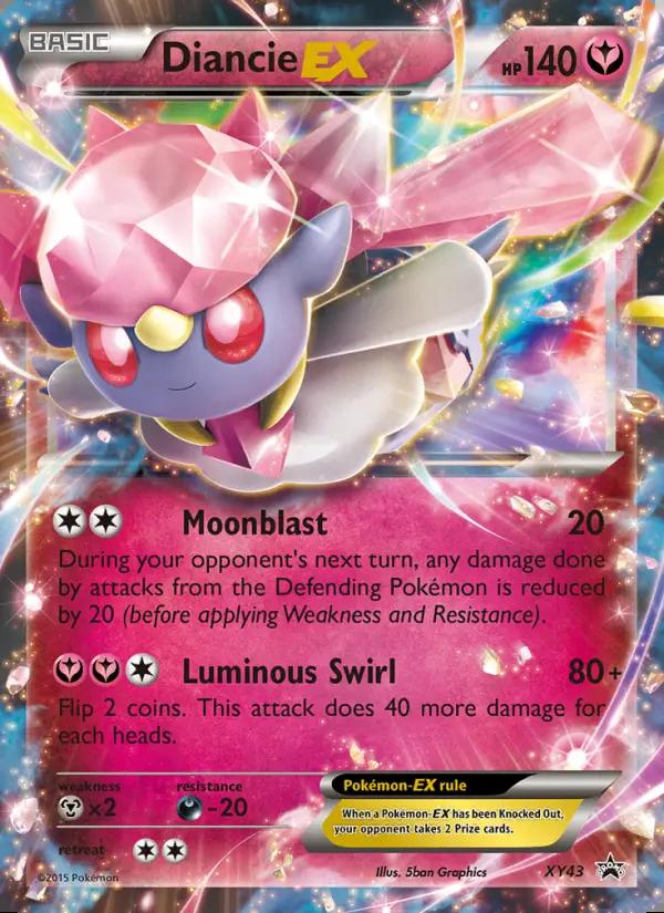 Image of Diancie-EX XY Promos (XYP) #XY43