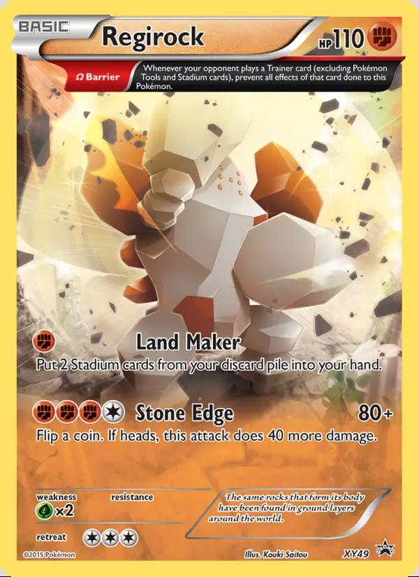 Image of Regirock XY Promos (XYP) #XY49