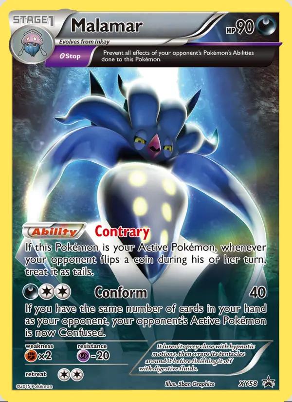 Image of Malamar XY Promos (XYP) #XY58