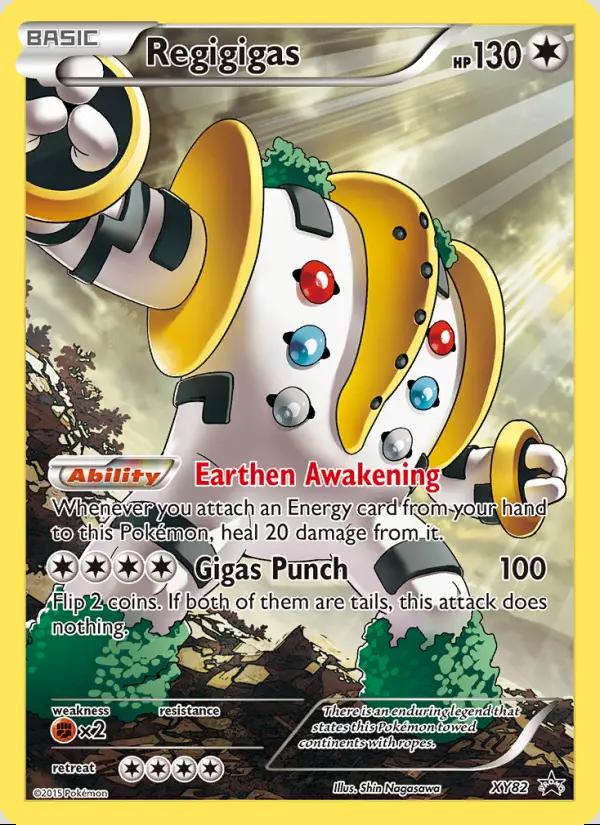 Image of Regigigas XY Promos (XYP) #XY82