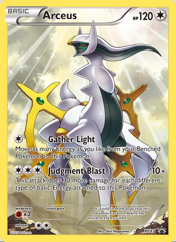 Image of Arceus XY Promos (XYP) #XY83