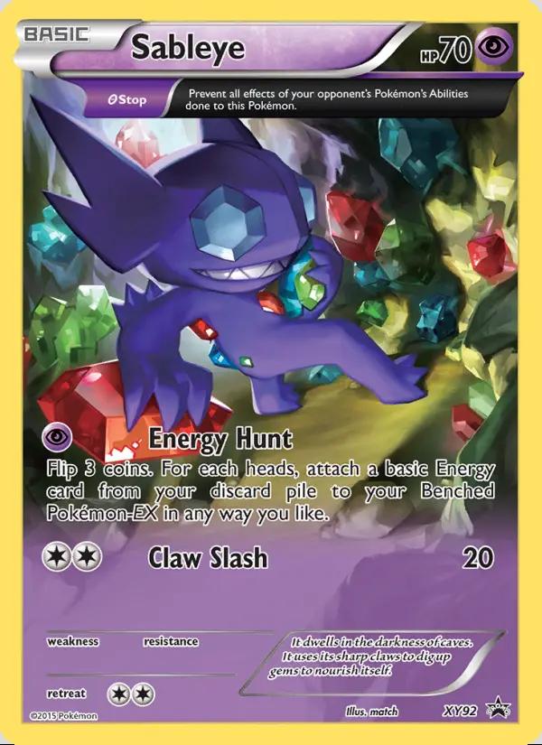 Image of Sableye XY Promos (XYP) #XY92