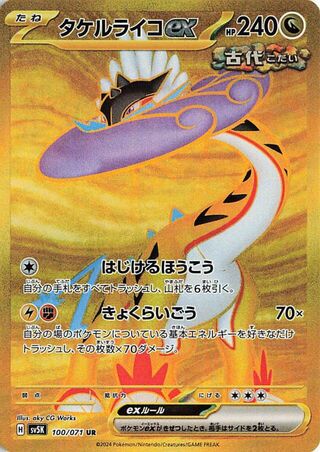 Image of Raging Bolt ex Wild Force (SV5K) #100