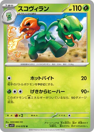 Image of Scovillain Violet ex (SV1V) #14