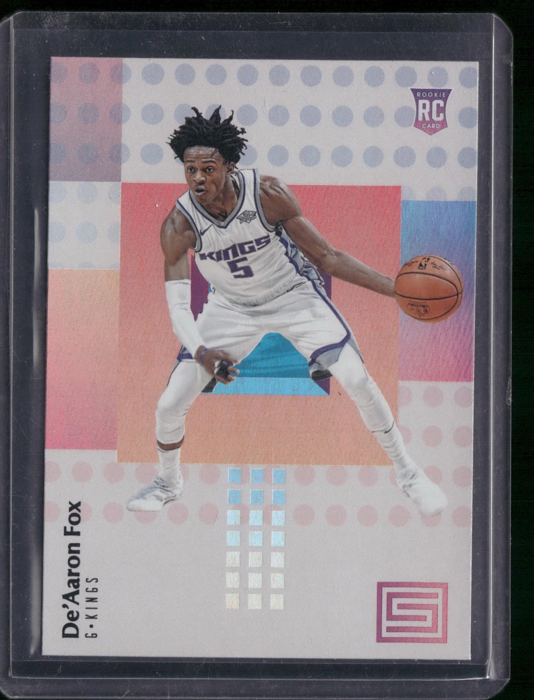 2017-18 Status De'Aaron Fox Rookie RC – Side Shuffle Pty Ltd