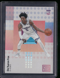 2017-18 Status De'Aaron Fox Rookie RC