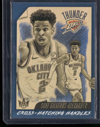 2019-20 Court Kings Cross-Hatching Handles Shai Gilgeous-Alexander