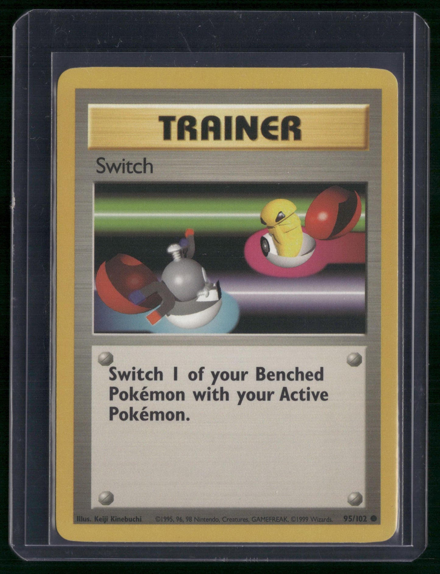 Switch 95/102 Common Base Set Pokemon Lightly Played Side Shuffle Pty Ltd Switch 95/102 Common Base Set Pokemon Lightly Played Side Shuffle Pty Ltd