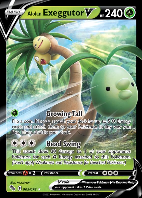 Image of Alolan Exeggutor V Pokemon Go (pgo) #05
