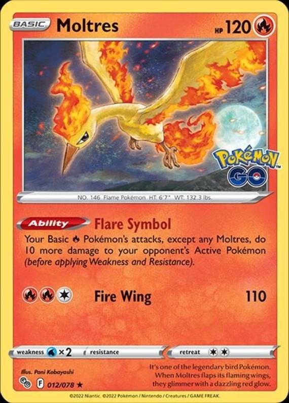 Image of Moltres Pokemon Go (pgo) #12