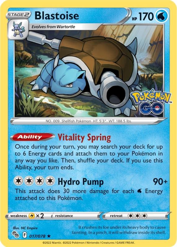 Image of Blastoise Pokemon Go (pgo) #17