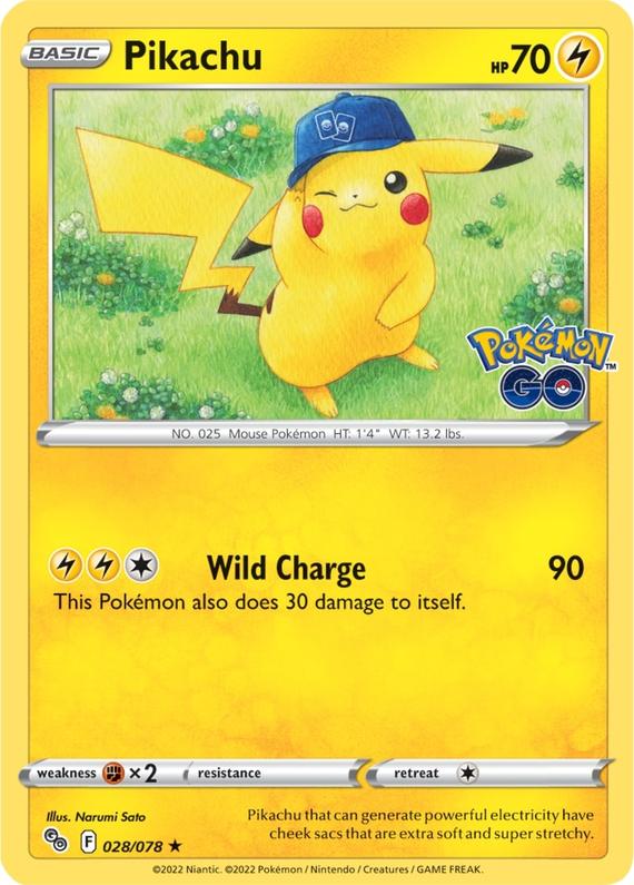 Image of Pikachu Pokemon Go (pgo) #28