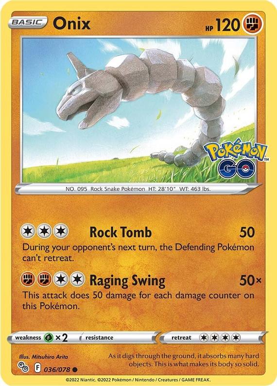 Image of Onix Pokemon Go (pgo) #36