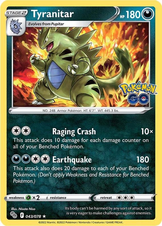 Image of Tyranitar Pokemon Go (pgo) #43