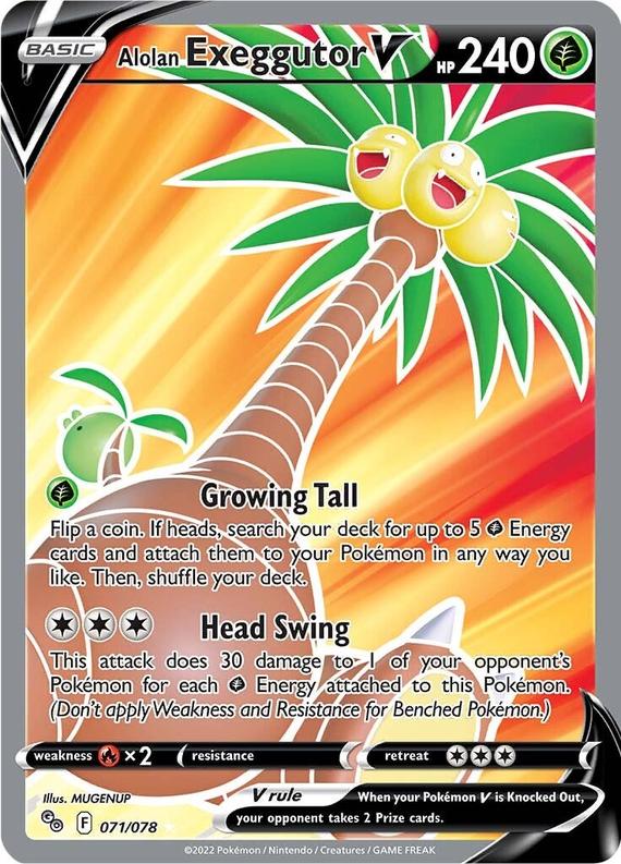 Image of Alolan Exeggutor V Pokemon Go (pgo) #71
