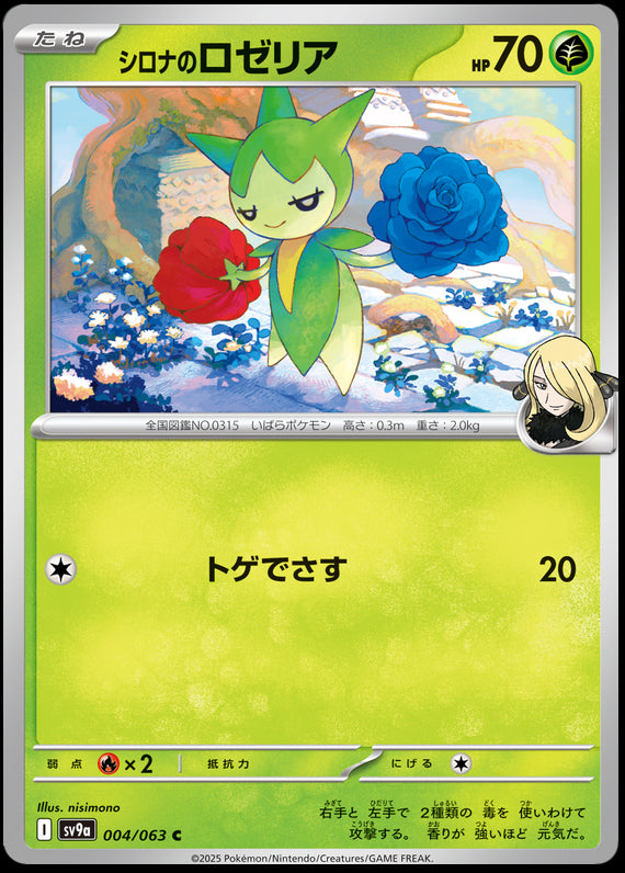 Image of Cynthias Roselia Hot Air Arena (SV9A) #4