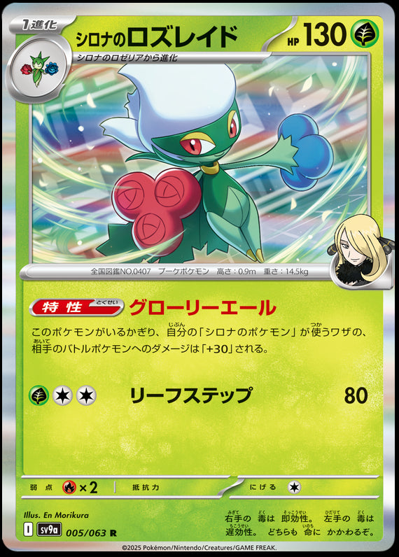 Image of Cynthias Roserade Hot Air Arena (SV9A) #5