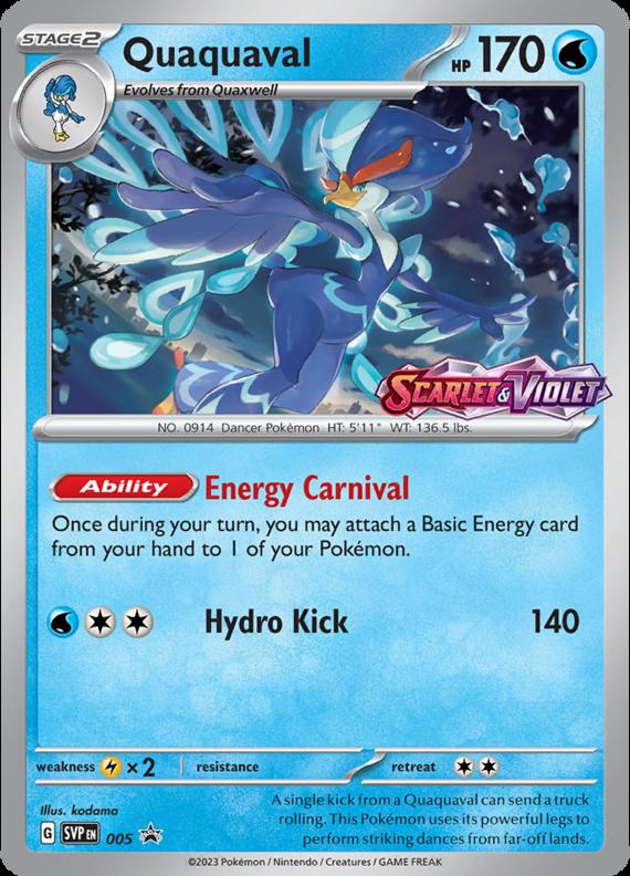 Image of Quaquaval Scarlet and Violet Promos (svp) #005