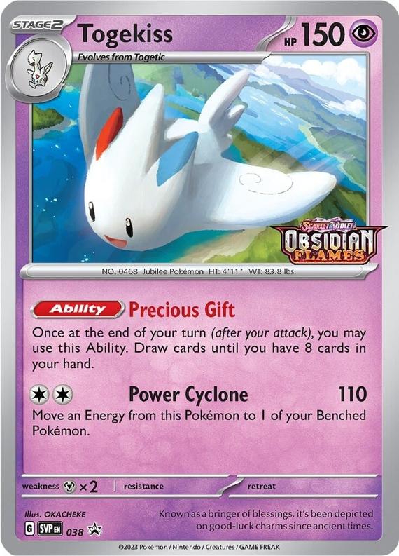 Image of Togekiss Scarlet and Violet Promos (svp) #038