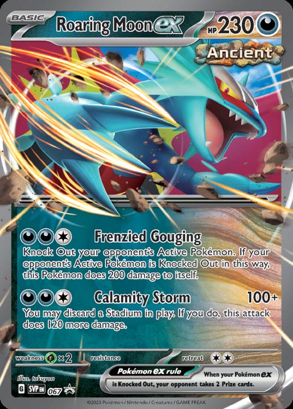 Image of Roaring Moon ex Scarlet and Violet Promos (svp) #067